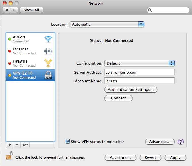 Adding A Certificate For A Vpn Mac